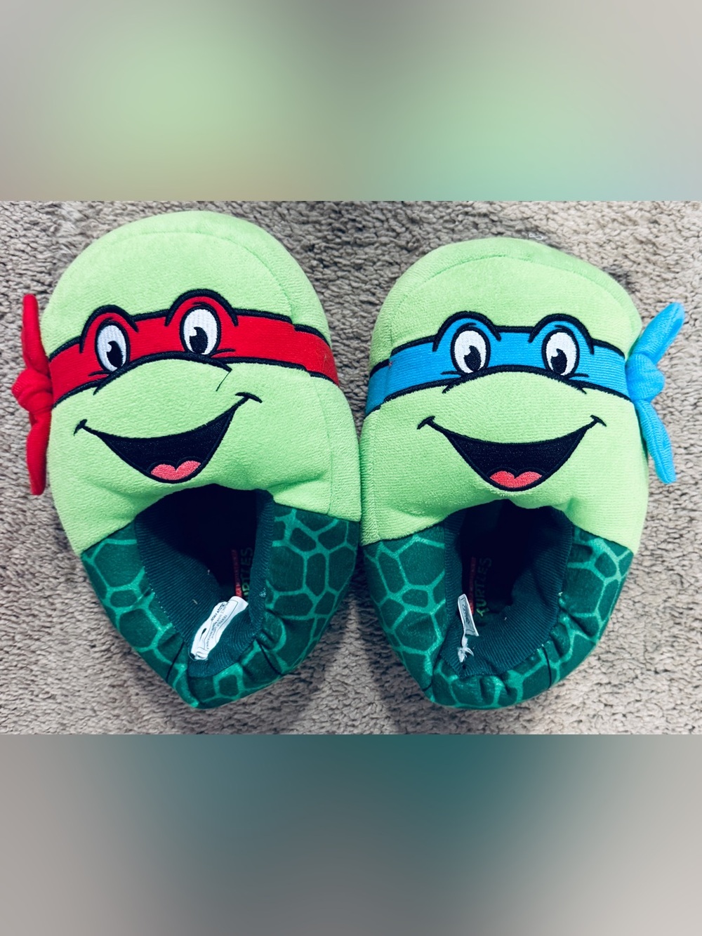 Ninja Turtle Slippers boys 13/1